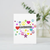 ラクロス混合グラフィックス ポストカード (スタンド正面)