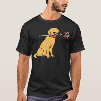 ラクロス犬 Tシャツ