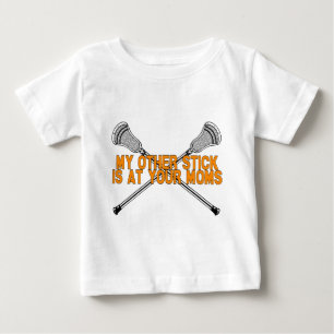 ラクロス私の他の棒 ベビーTシャツ