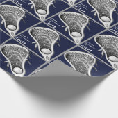 ラクロス誕生日ギフト包装紙 ラッピングペーパー (角)