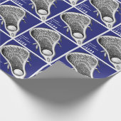 ラクロス誕生日ギフト包装紙 ラッピングペーパー (角)