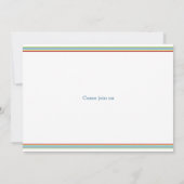 ラクロス誕生日パーティー招待状-ラックスのテーマ 招待状 (裏面)