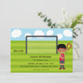 ラクロス誕生日少年 招待状 (スタンド正面)