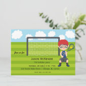 ラクロス誕生日少年 招待状 (スタンド正面)