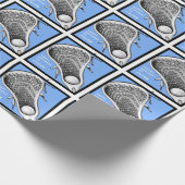 ラクロス誕生日贈与 ラッピングペーパー (角)