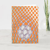 ラクロス誕生日 カード (正面)