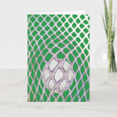 ラクロス誕生日 カード (正面)