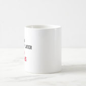 ラクロス選手のバッカス コーヒーマグカップ (中央)