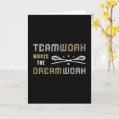 ラクロス選手のラックススポーツチームワーク贈おもしろい与 カード (黄色い花)