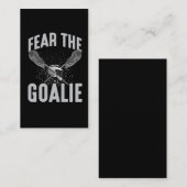 ラクロス選手のラックス·ゴアリー·スティック·ヘルメット·スポーツ·おもしろい 名刺 (正面/裏面)