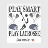 ラクロス選手スポーツ シール (シート)