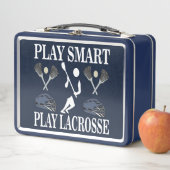 ラクロス選手スポーツ メタルランチボックス (インサイチュ)
