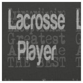 ラクロス選手 ファブリック (クローズアップ)