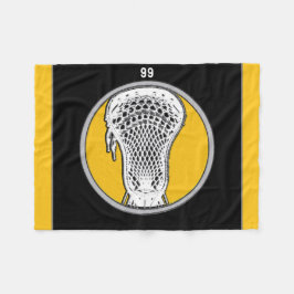 ラクロス選手 フリースブランケット