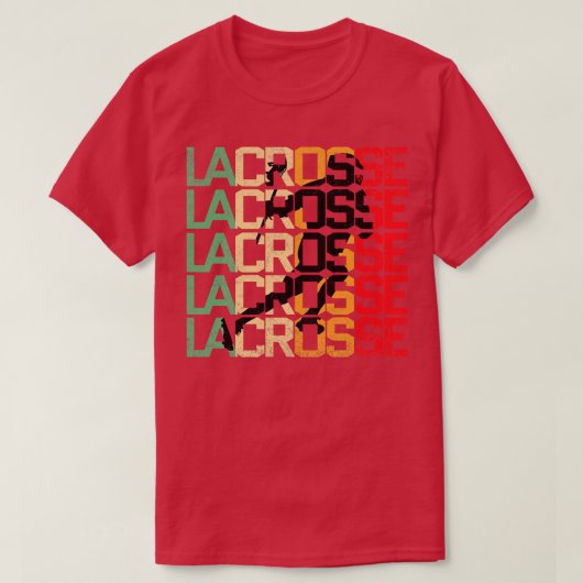 ラクロス1 Tシャツ (デザイン正面)