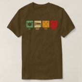 ラクロス1 Tシャツ (デザイン正面)