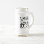 ラクロス、あなたは幸せ買できない ビールジョッキ (正面右)