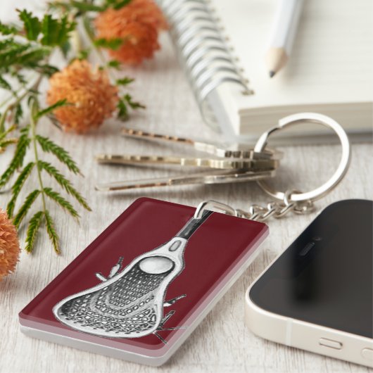 ラクロス キーホルダー (正面右)