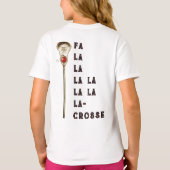 ラクロス クリスマス ホリデー Tシャツ (裏面)