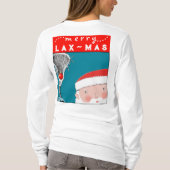 ラクロス クリスマス Tシャツ (裏面)