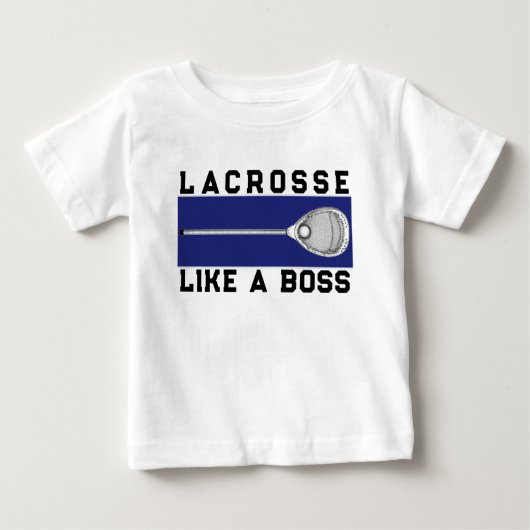 ラクロス ゴーリー ベビーTシャツ (正面)