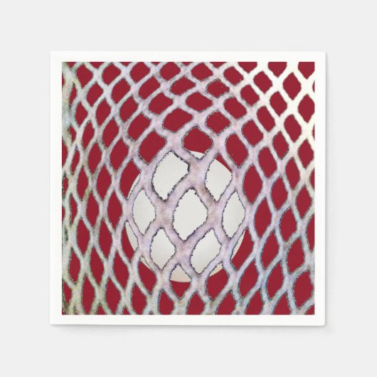 ラクロス スタンダードカクテルナプキン (正面)