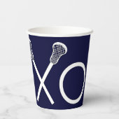 ラクロス スポーツ 紙コップ (裏面)