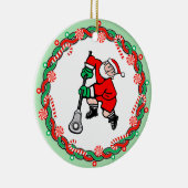 ラクロス セラミックオーナメント (右)