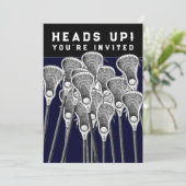 ラクロス チーム イベント 招待状 (スタンド正面)