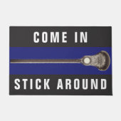 ラクロス ドアマット (正面)