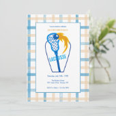 ラクロス パーティー 招待状 (スタンド正面)