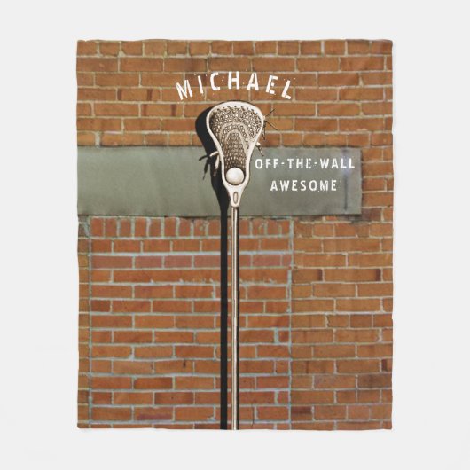 ラクロス フリースブランケット (正面)