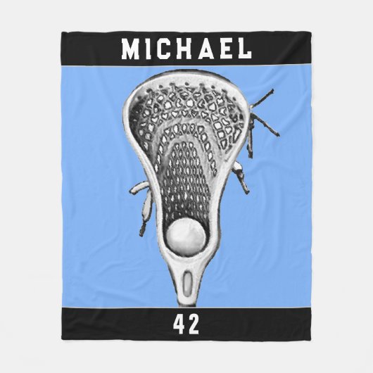 ラクロス フリースブランケット (正面)