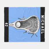 ラクロス フリースブランケット (正面(横))