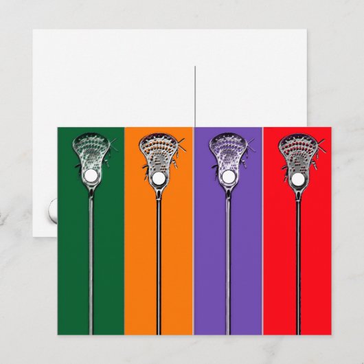 ラクロス ポストカード (正面/裏面)