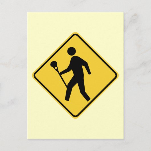 ラクロス ポストカード (正面)