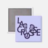 ラクロス マグネット (正面/裏面)
