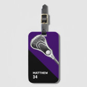 ラクロス ラゲッジタグ (正面縦)