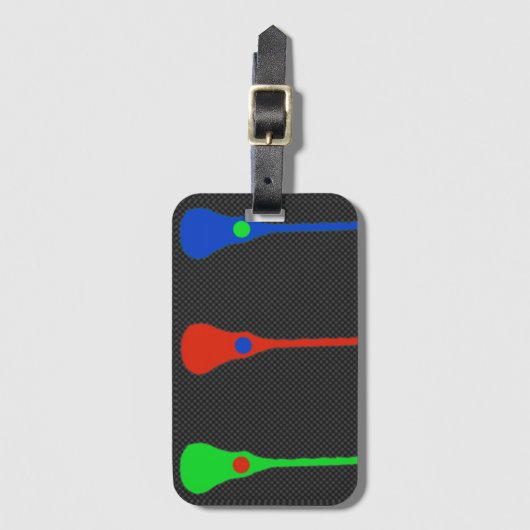 ラクロス ラゲッジタグ (正面縦)