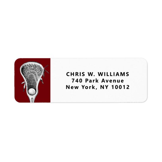 ラクロス ラベル (正面)