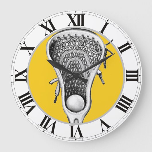 ラクロス ラージ壁時計 (正面)