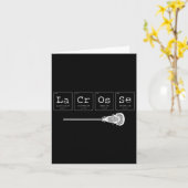 ラクロス – 元素の周期表Chemistry 1 カード (黄色い花)