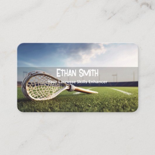 ラクロス 名刺 (正面)