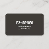 ラクロス 名刺 (裏面)