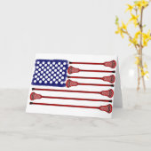 ラクロスAmericasGame カード (黄色い花)