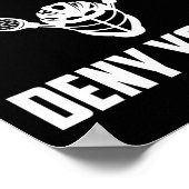 ラクロスGoalie Goalkeeper – 私のゴールはDeny Yo ポスター (角)
