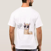 ラクールマが動いてる！」 Tシャツ (裏面)