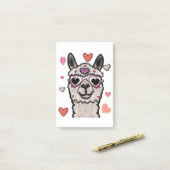 ラクールマ(ハート眼鏡) ポストイット (デスク上)