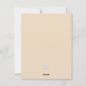 ラクーンおもしろいクリスマス シーズンカード (裏面)