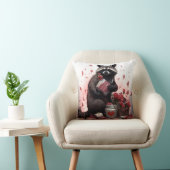 ラクーンのごみ詩バレンタインの日 クッション (椅子)